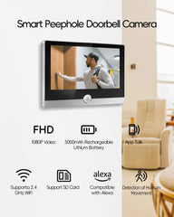 Jeatone WiFi Video Door Camera