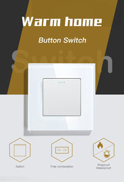 LuxEdge™ Mechanical Glass Wall Switch