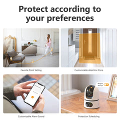 AuraGuard 360 Dual-Vision Smart Camera