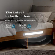 Motion Sensor Cabinet Lights Dimmable LED Night Light Wireless USB Rechargeable Led Tube Light for Wardrobe 3Colors Night Lamp