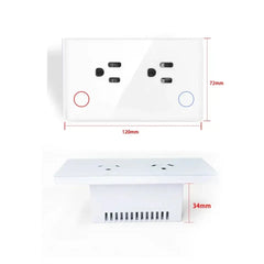 VoltAura™ Smart Wall Outlet