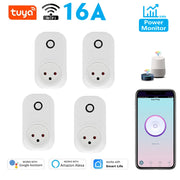 PowerLink™| 16A WiFi Smart Plug for Israel – Works with Alexa, Google, Tuya App