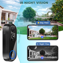 HunterTBK Smart Wireless Video Doorbell