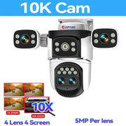 SkySentinel™ 360 Ultra 10K WiFi Security Camera