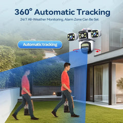 SkySentinel™ 360 Ultra 10K WiFi Security Camera