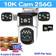 SkySentinel™ 360 Ultra 10K WiFi Security Camera