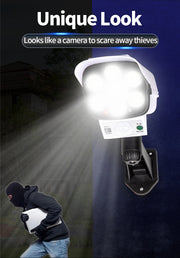 Outdoor Security Dummy Camera Motion Sensor Light Solar Led Lights Powerful Solar Lights Outdoor Waterproof IP66 Lamp for Yard