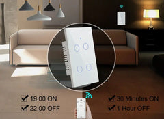 YIDI Smart WiFi + RF Touch Light Switch