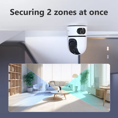 AuraGuard 360 Dual-Vision Smart Camera