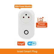 PowerLink™| 16A WiFi Smart Plug for Israel – Works with Alexa, Google, Tuya App
