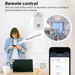 PowerLink™| 16A WiFi Smart Plug for Israel – Works with Alexa, Google, Tuya App