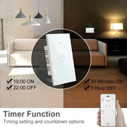 YIDI Smart WiFi + RF Touch Light Switch