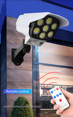 Outdoor Security Dummy Camera Motion Sensor Light Solar Led Lights Powerful Solar Lights Outdoor Waterproof IP66 Lamp for Yard