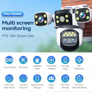 SkySentinel™ 360 Ultra 10K WiFi Security Camera