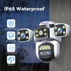 SkySentinel™ 360 Ultra 10K WiFi Security Camera
