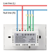 YIDI Smart WiFi + RF Touch Light Switch