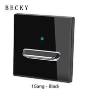 LumiTouch™ Glass Panel Smart Wall Switch & USB Socket