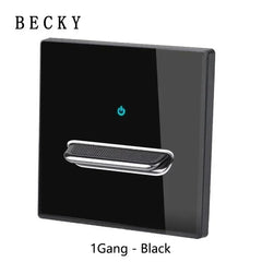 LumiTouch™ Glass Panel Smart Wall Switch & USB Socket