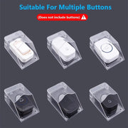 Waterproof Cover For Wireless Doorbell Door Bell Ring Chime Button Transparent Door Bell Protective Cover For Home Doorbell