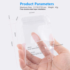 Waterproof Cover For Wireless Doorbell Door Bell Ring Chime Button Transparent Door Bell Protective Cover For Home Doorbell
