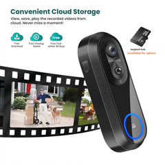 HunterTBK Smart Wireless Video Doorbell