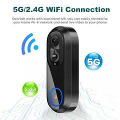 HunterTBK Smart Wireless Video Doorbell