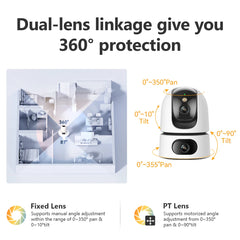 AuraGuard 360 Dual-Vision Smart Camera