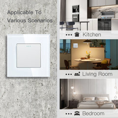 LuxEdge™ Mechanical Glass Wall Switch