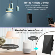 YIDI Smart WiFi + RF Touch Light Switch