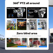 SkySentinel™ 360 Ultra 10K WiFi Security Camera