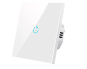 BONDA™ Smart WiFi Touch Switch with sleek white design and blue power indicator light.