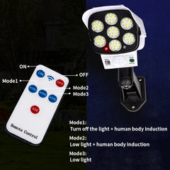 Outdoor Security Dummy Camera Motion Sensor Light Solar Led Lights Powerful Solar Lights Outdoor Waterproof IP66 Lamp for Yard