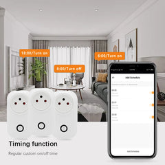 PowerLink™| 16A WiFi Smart Plug for Israel – Works with Alexa, Google, Tuya App