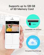 Jeatone WiFi Video Door Camera
