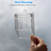 Waterproof Cover For Wireless Doorbell Door Bell Ring Chime Button Transparent Door Bell Protective Cover For Home Doorbell