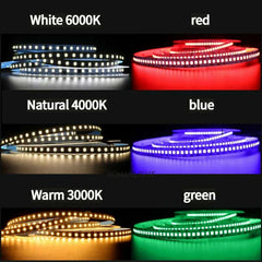 5V USB LED Strip Light with Switch Decoration Waterproof Tape for House Room Backlight 1M 2M 3M 5M Ribbon
