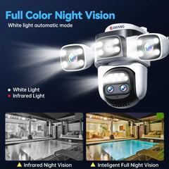 SkySentinel™ 360 Ultra 10K WiFi Security Camera