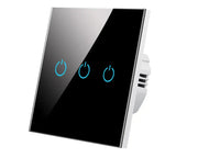 BONDA™ Smart WiFi Touch Switch with three touch control buttons for modern lighting management.