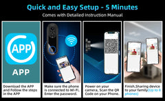 HunterTBK Smart Wireless Video Doorbell
