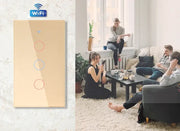 YIDI Smart WiFi + RF Touch Light Switch