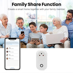PowerLink™| 16A WiFi Smart Plug for Israel – Works with Alexa, Google, Tuya App